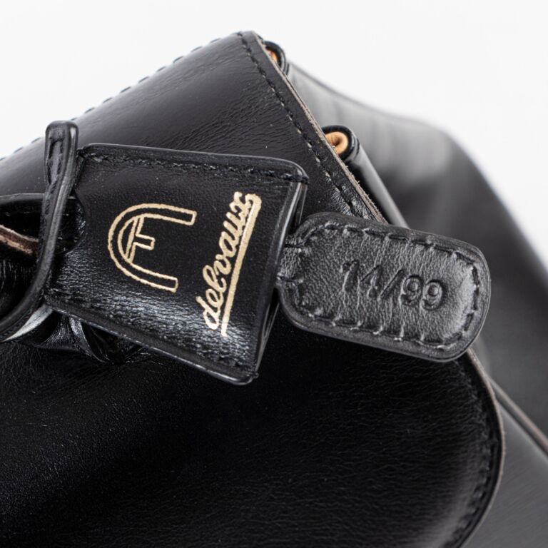 Delvaux Black Leather Brillant PM Vintage – Luxeparel