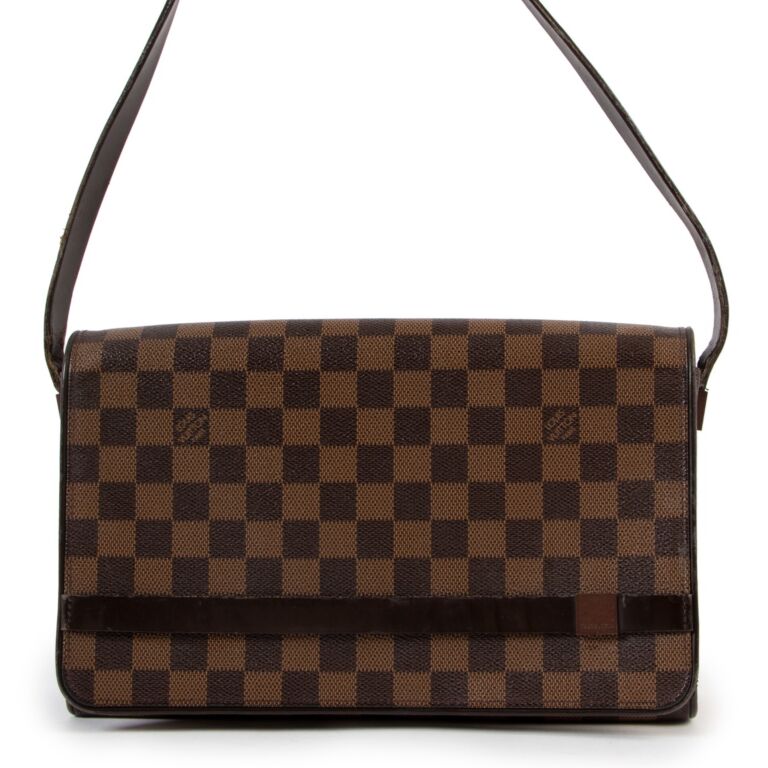 Louis Vuitton Tribeca Long Damier Ebene Shoulder Bag Labellov