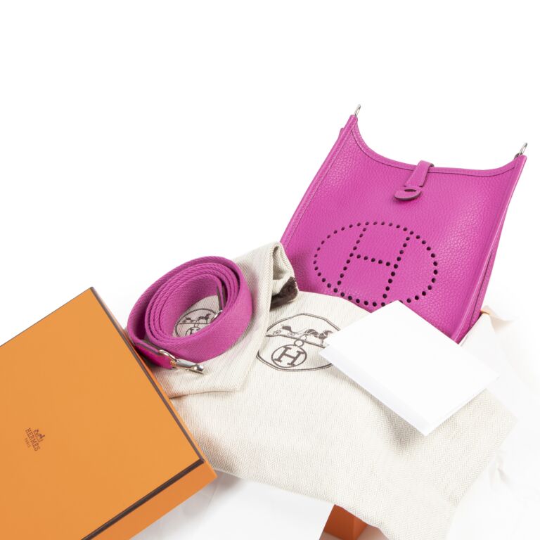 Hermes evelyne hotsell mini pink
