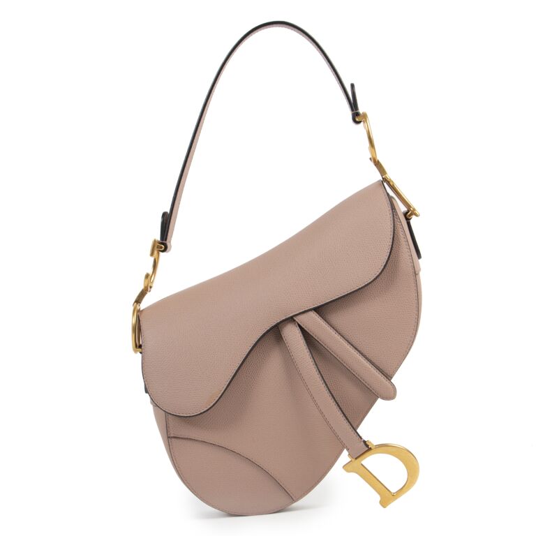 Dior Blush Pink Saddle bag Labellov Buy and Sell Authentic