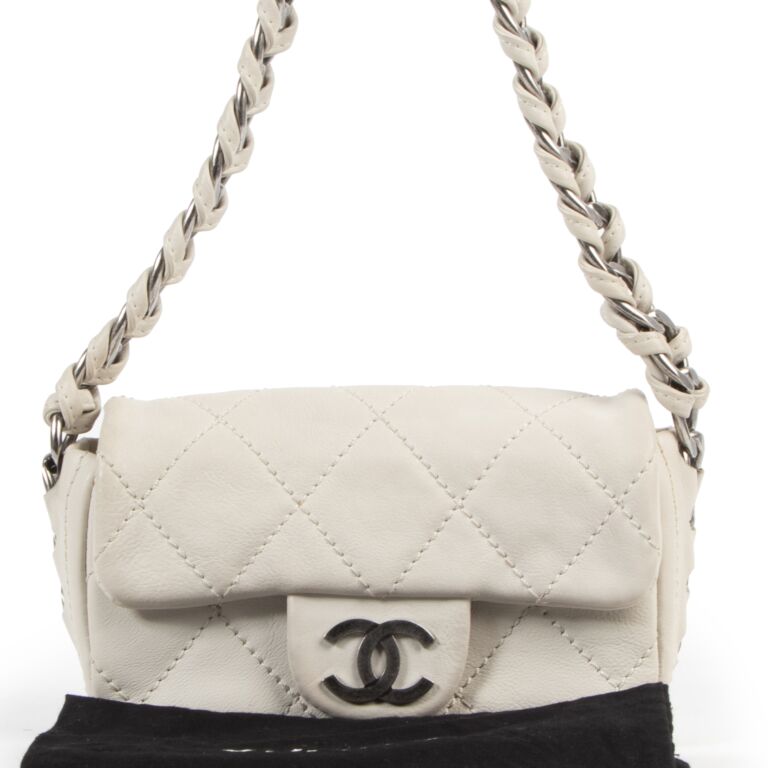 Chanel Mini Short Beige Classic Flap Bag ○ Labellov ○ Buy and