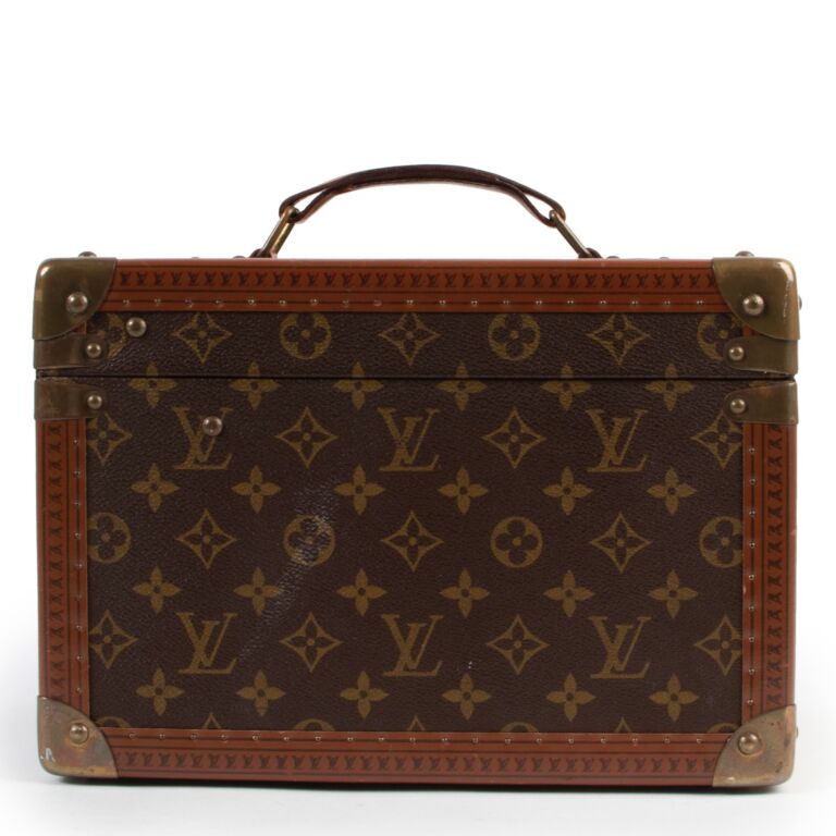 Louis Vuitton Monogram Trunk Boite Flacons Beauty Vanity Case