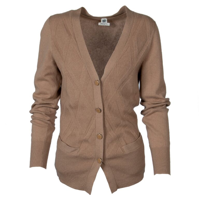Hermes best sale cashmere cardigan