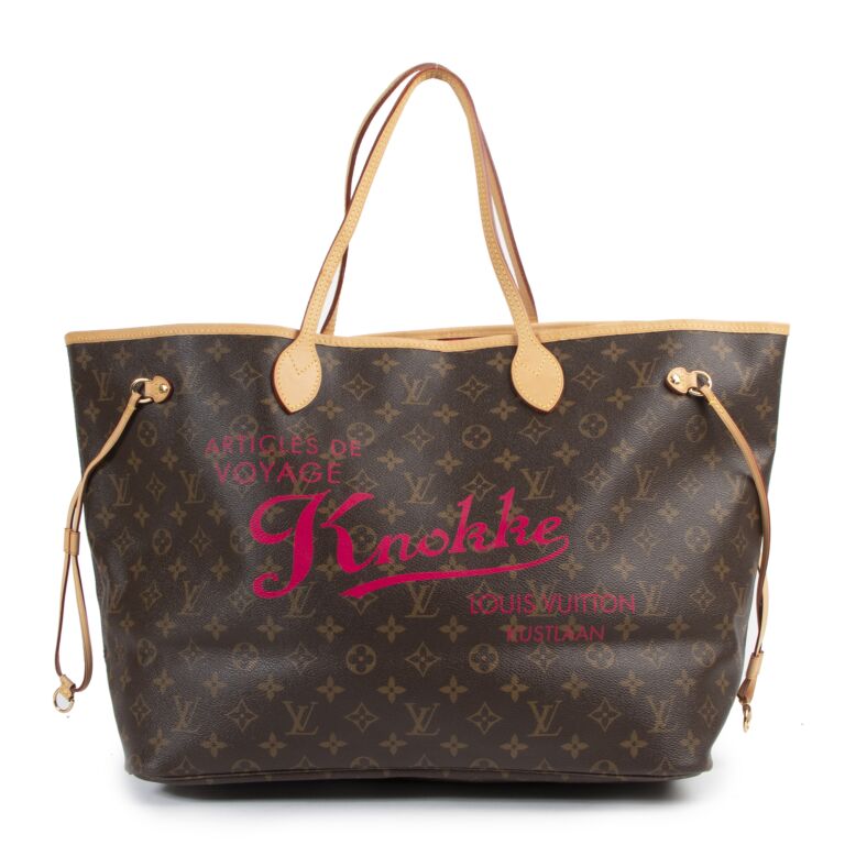 Louis Vuitton Limited Edition Monogram 'Knokke' Neverfull Bag