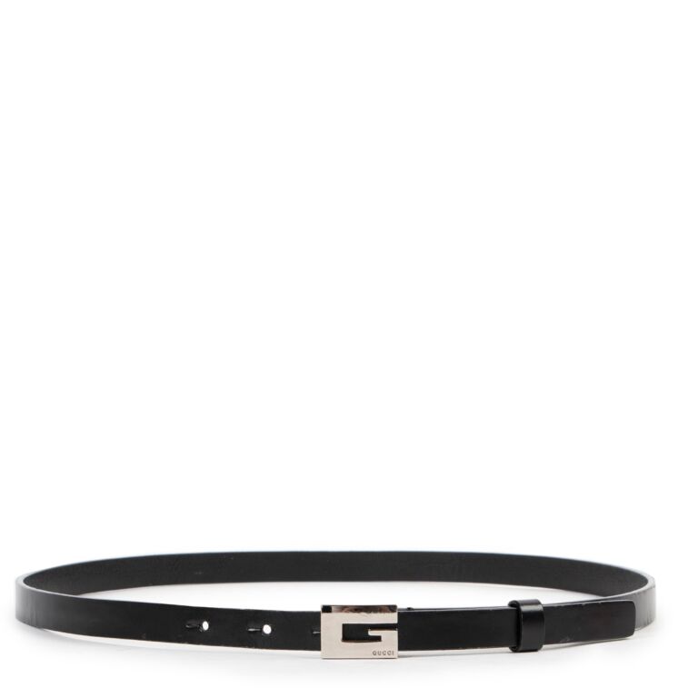 Gucci Black Leather Belt Size 80 Labellov Buy and Sell