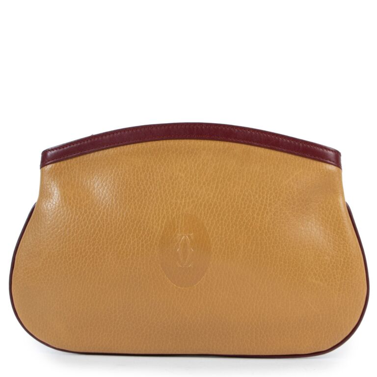 Cartier Yellow Leather Clutch Labellov Buy and Sell