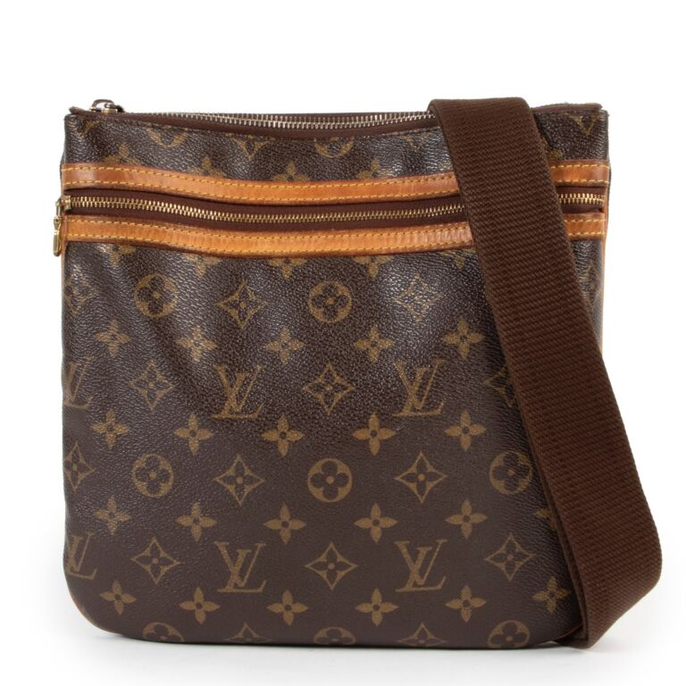 Louis Monogram Canvas Bosphore Messenger Bag ○ Labellov ○ Buy Sell Luxury
