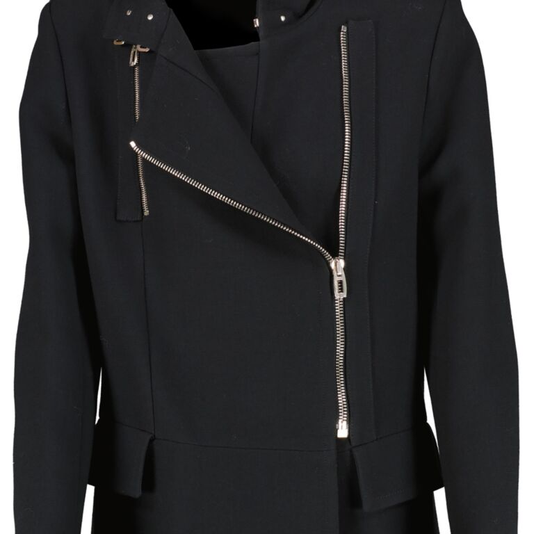 ジャケット BALENCIAGA WOOL DOUBLE-BREASTED JACKET Wool-blend double-breasted blazer in black - Balenciaga