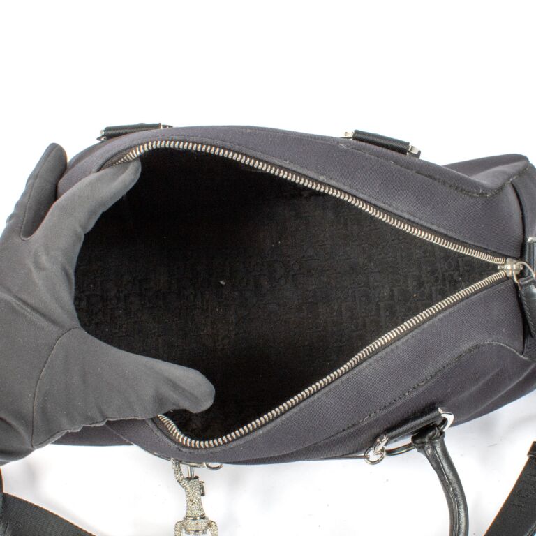 Christian Dior Black Hardcore Bowling Top Handle Bag Christian Dior Black Hardcore Bowling Top Handle Bag