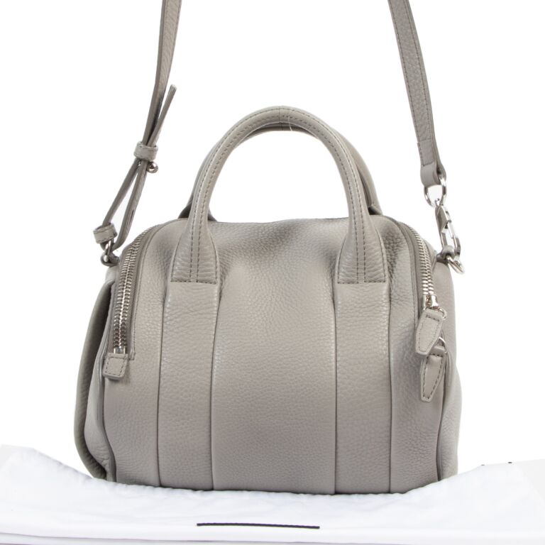 Alexander Wang Oyster Grey Mini Rockie Bag ○ Labellov ○ Buy and