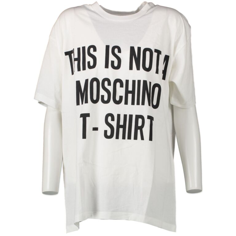 authentic moschino t shirt