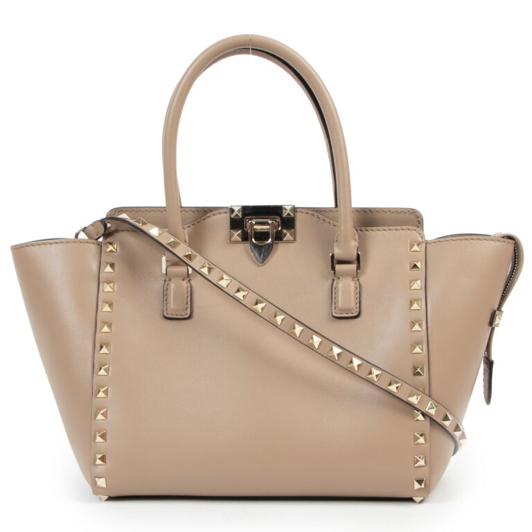Valentino rockstud small tote online