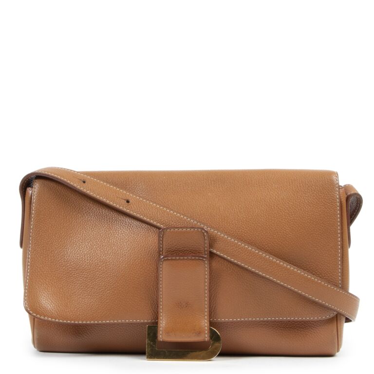 SOLD* Delvaux Vintage Cognac Leather Passerelle