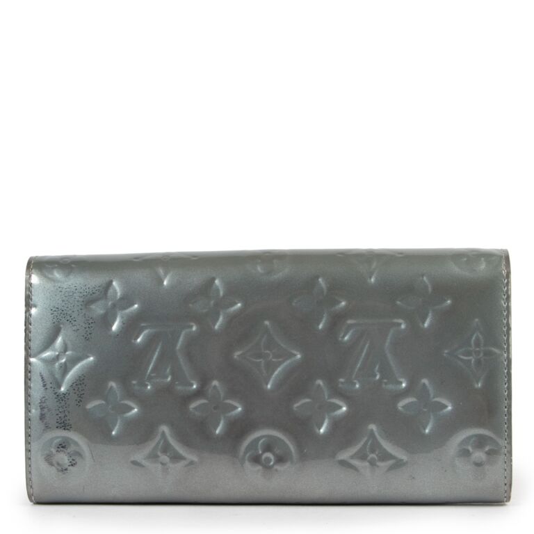 Sarah leather wallet Louis Vuitton White in Leather - 25558596