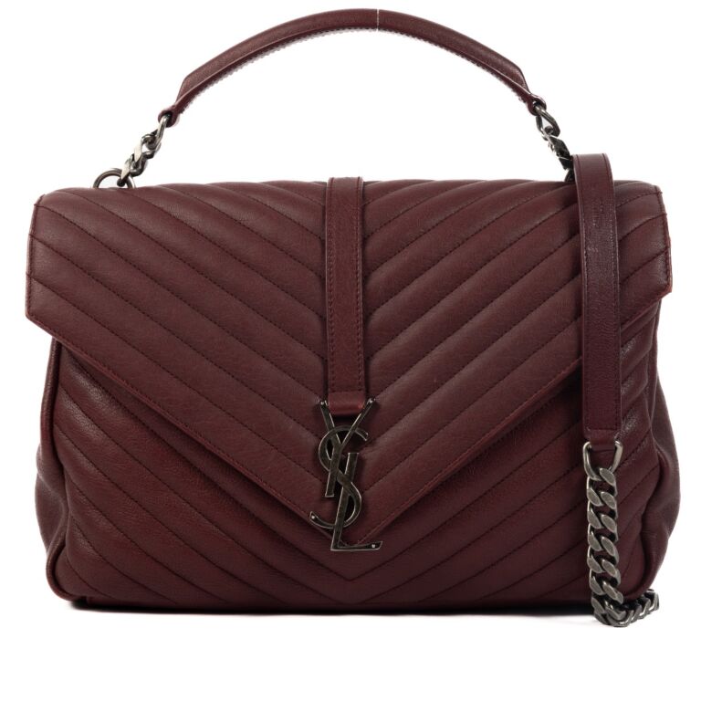 Saint laurent college bag sale new arrivals