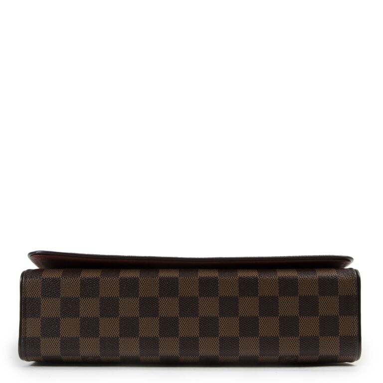 【希少】 LOUIS VUITTON Damier Ebene Tribeca Vintage バッグ Louis Vuitton Vintage - Damier Ebene Tribeca Long Bag