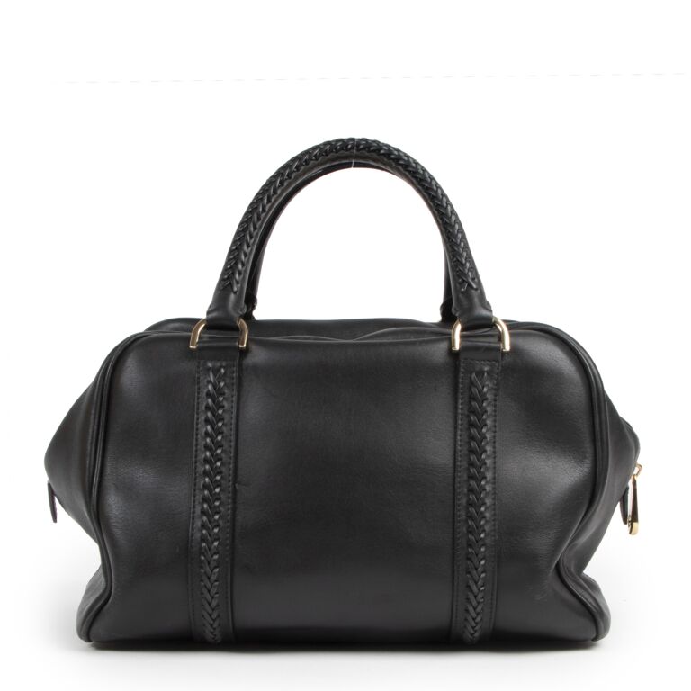 Mulberry Black Leather Top Handle Bag Labellov Buy and Sell Authentic Luxury