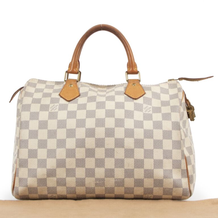 Louis Vuitton handbag authentic Damier Azur great condition