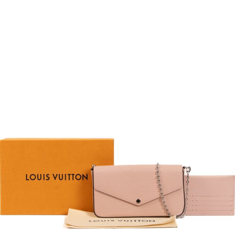 Louis Vuitton Rose Ballerine Epi Pochette Félicie