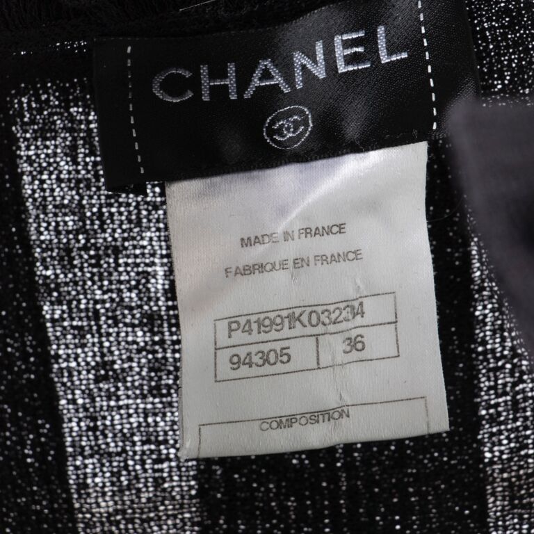 Coat Chanel Black size 36 FR in Cotton - 34835701