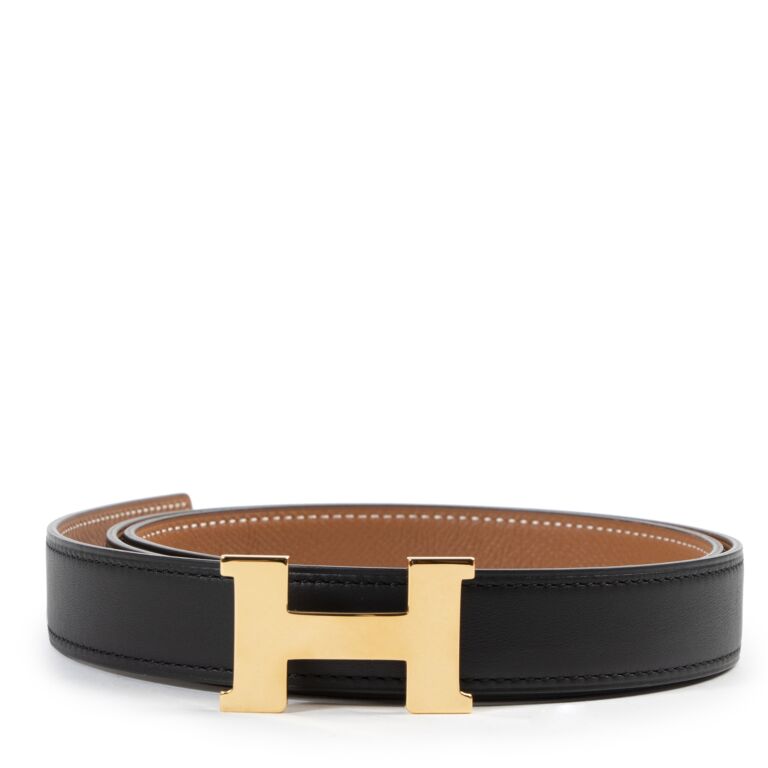 Hermès Mini Constance Belt Buckle & Reversible Leather Strap Labellov ...