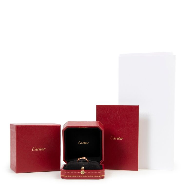 Cartier ring cheap size 55