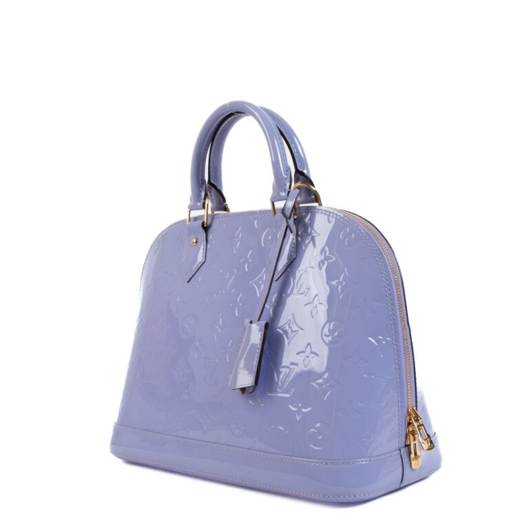 Louis Vuitton Alma PM Lilac Monogram Vernis ○ Labellov ○ Buy and Sell  Authentic Luxury