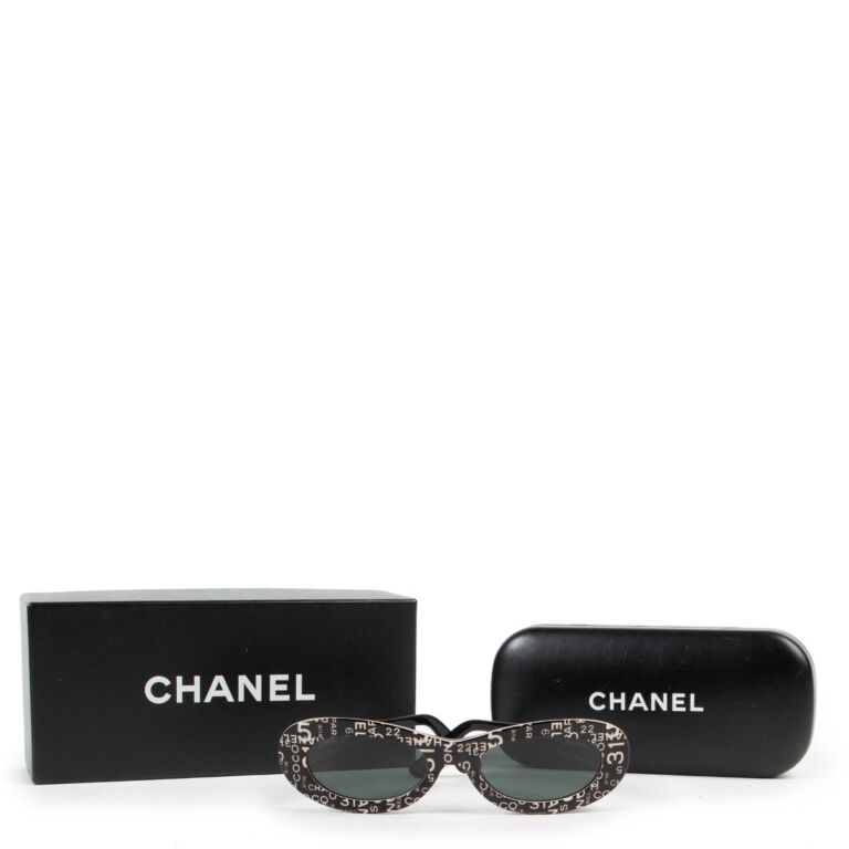 Chanel Black Gradient 5312 Oval Sunglasses Chanel