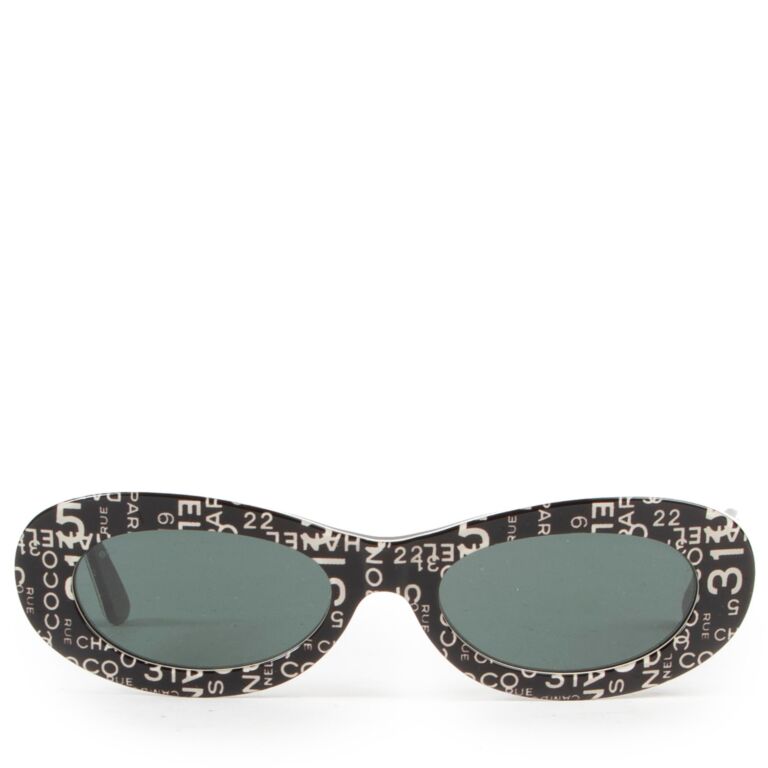 Chanel store logo glasses