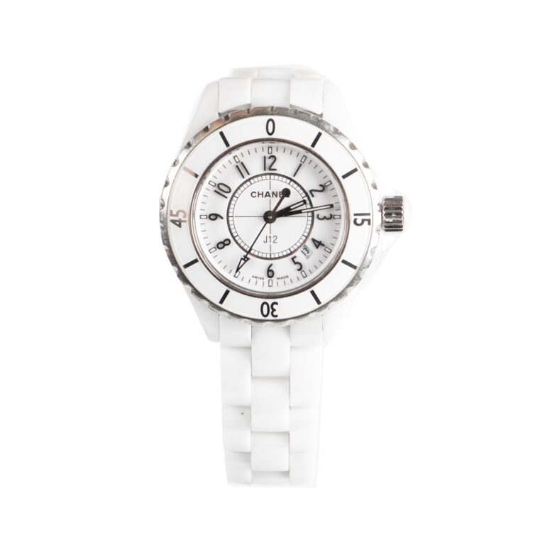 J12 automatique ceramic watch Chanel White in Ceramic - 24724557