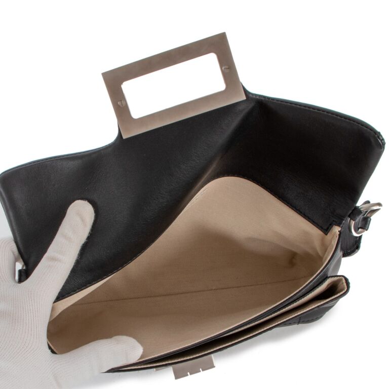 Chanel Mademoiselle Lock Baguette Shoulder Bag ○ Labellov ○ Buy