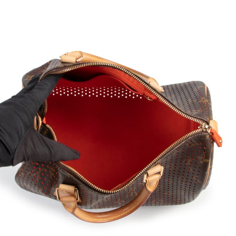 Louis Vuitton Monogram Limited Edition Perforated Speedy