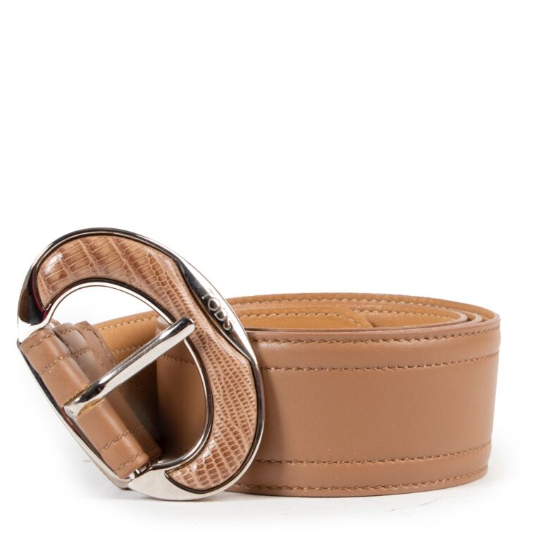 Tod's - Belt in Leather, BROWN, 90 - Belts