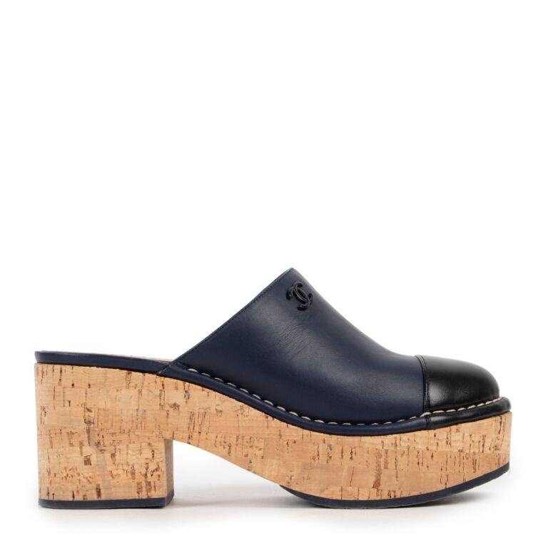 Chanel cork sandals sale