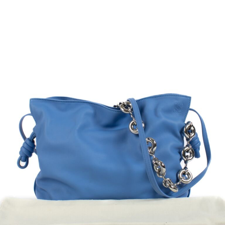 【関税&送料込】Loewe Embellished Fabric Flamenco Purse Clut Loewe - Flamenco Bloom Orchid Leather Mini Knot Bag