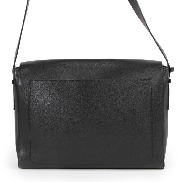 Delvaux Tempête MM - Black Crossbody Bags, Handbags - DVX22761
