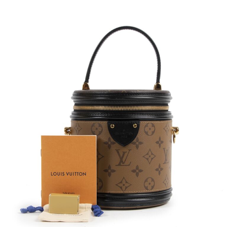 Cannes Louis Vuitton Brown Monogram Nice Mini Vanity Case Leather