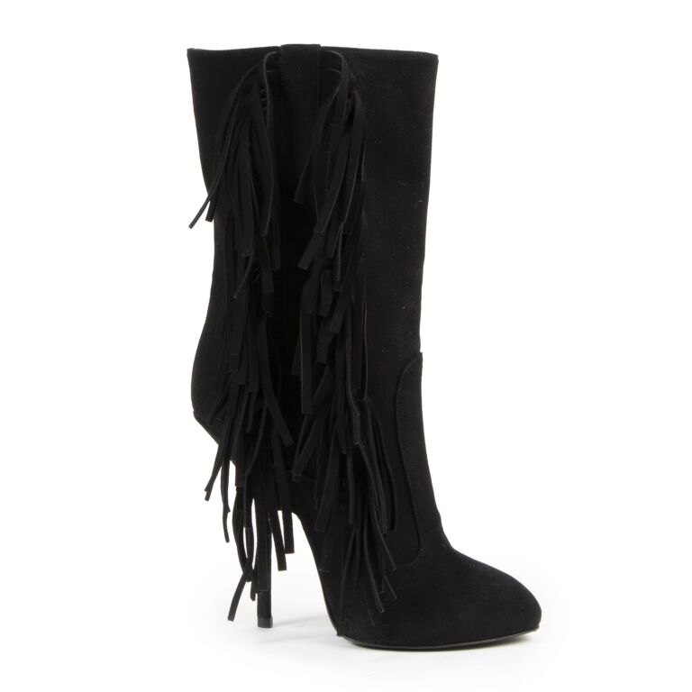 Giuseppe zanotti fringe boots discount