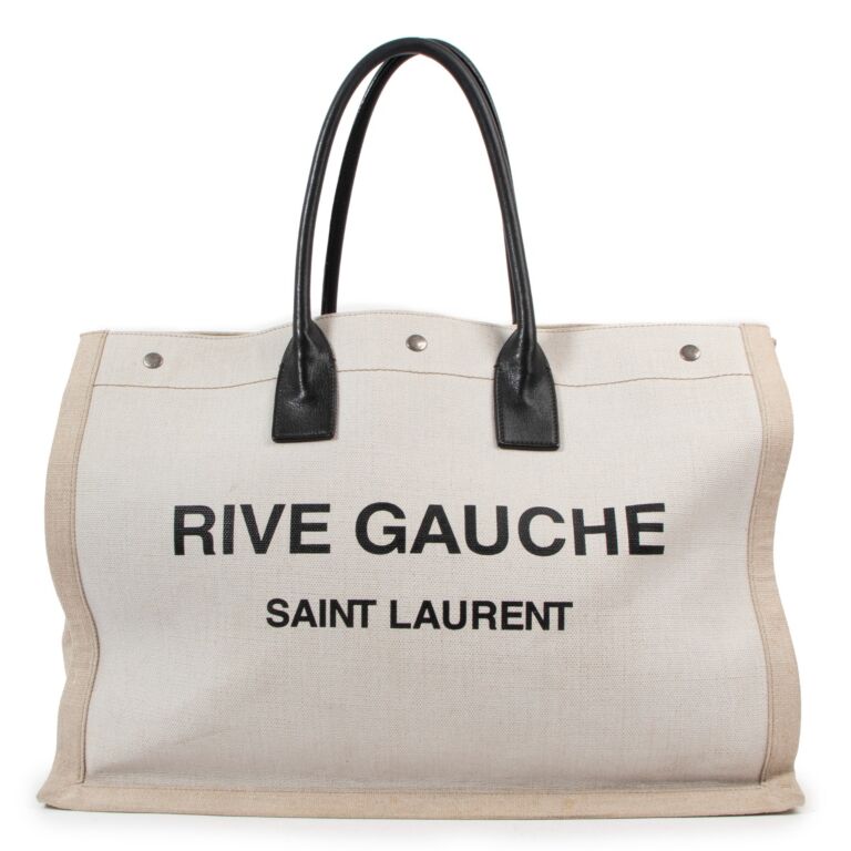 Rive gauche cheap canvas bag