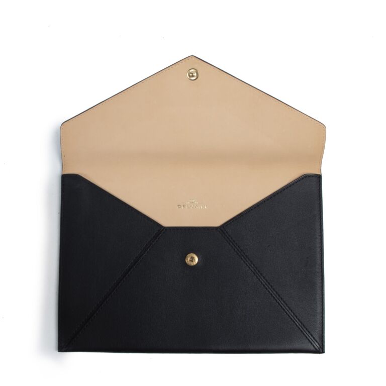 Delvaux online envelope clutch