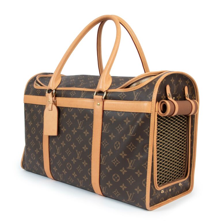 LOUIS VUITTON MONOGRAM DOG/PET CARRIER Good