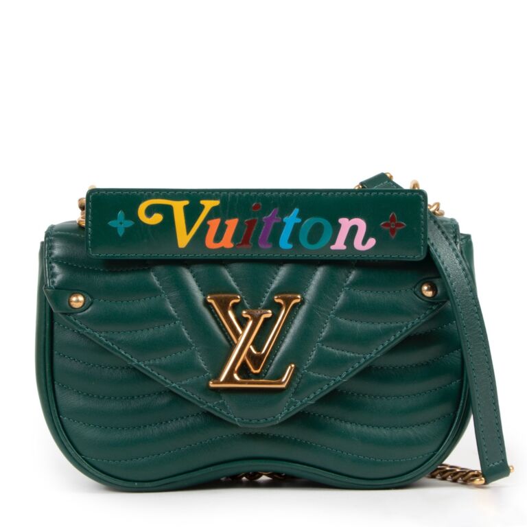 Buy Louis Vuitton Green Chain Shoulder Sling Bag(With Box) - Online