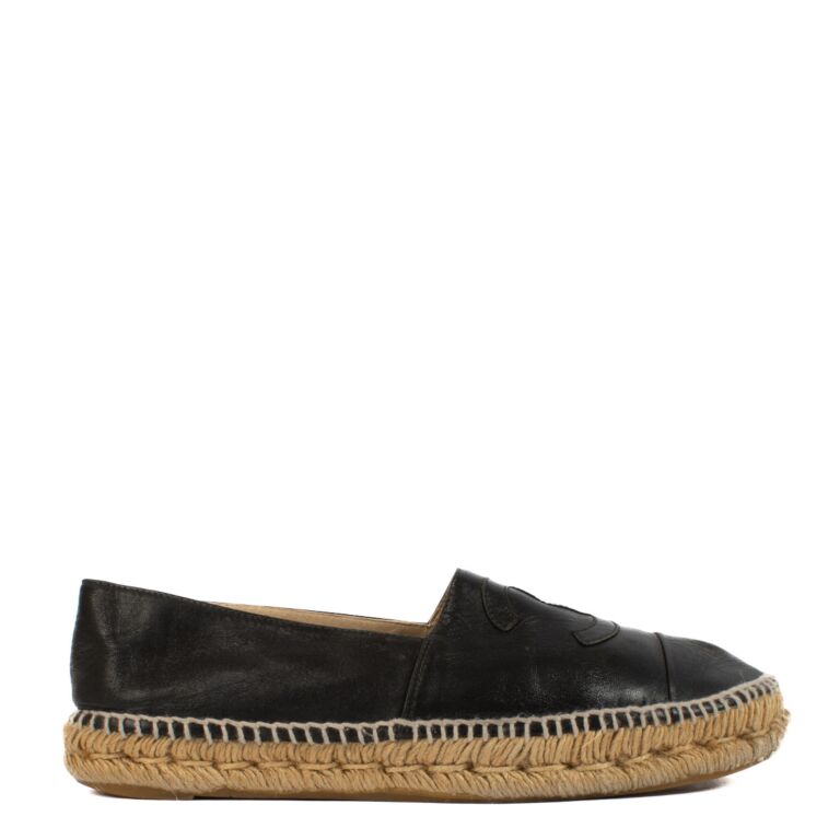 Chanel leather espadrilles price hotsell