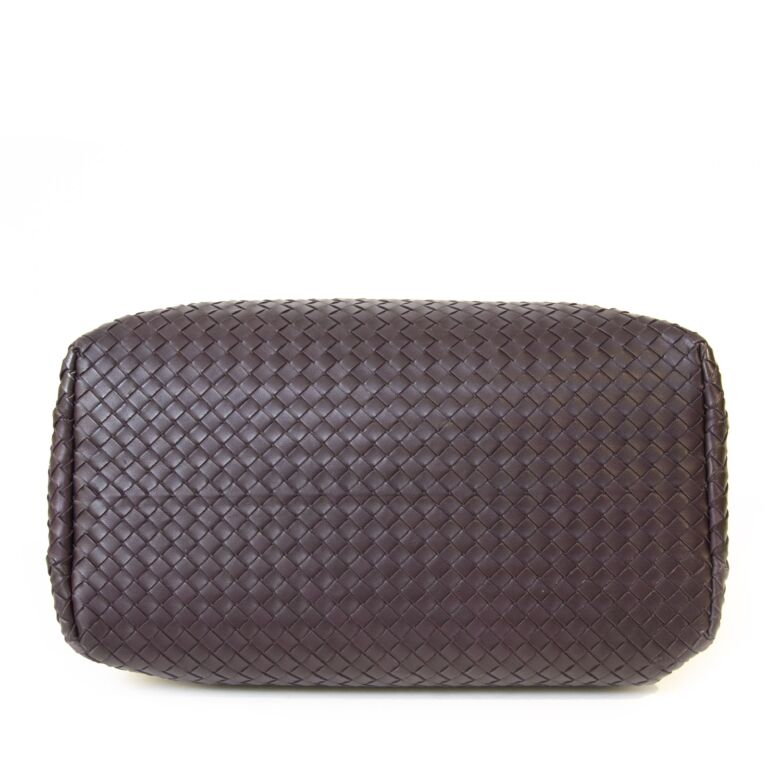 Bottega Veneta Purple Roma Bag Intrecciato Labellov Buy and