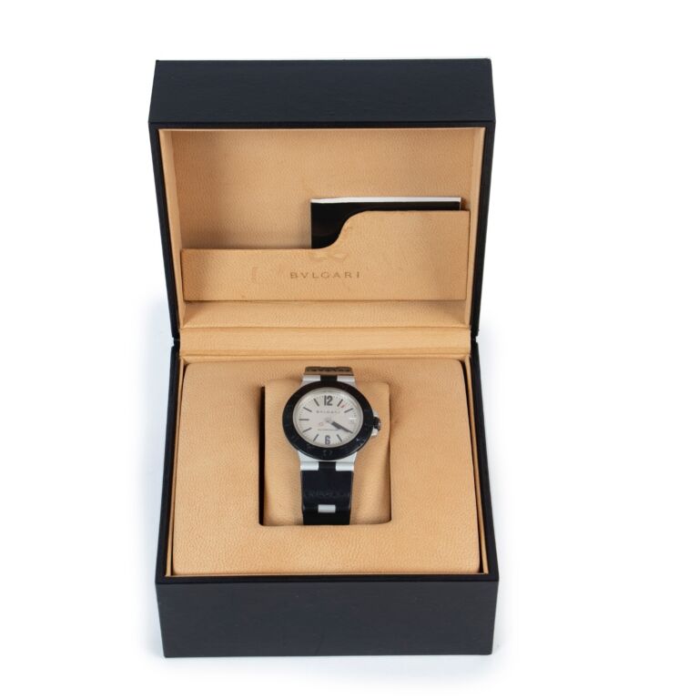 Bulgari Black Aluminium Watch Labellov Buy and Sell