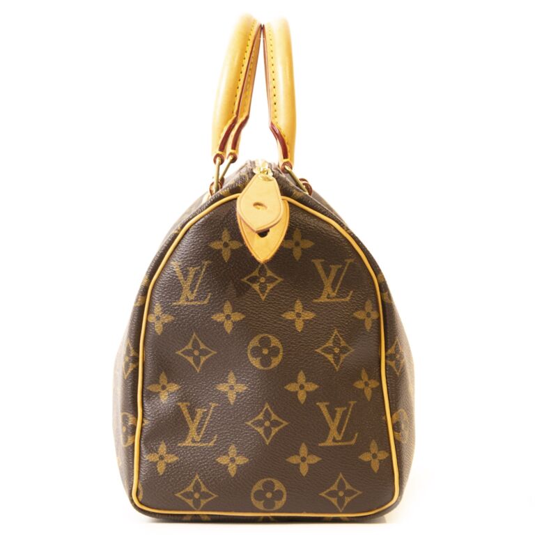 Lv speedy best sale 25 monogram