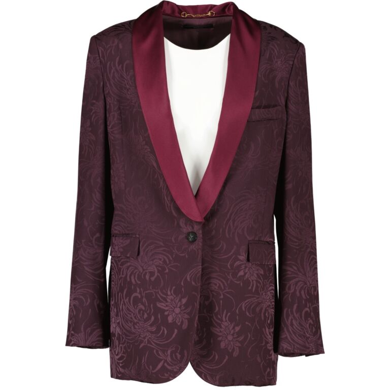 Gucci Autumn/Winter 2012 Runway Purple Blazer - Size IT46 Labellov Buy ...