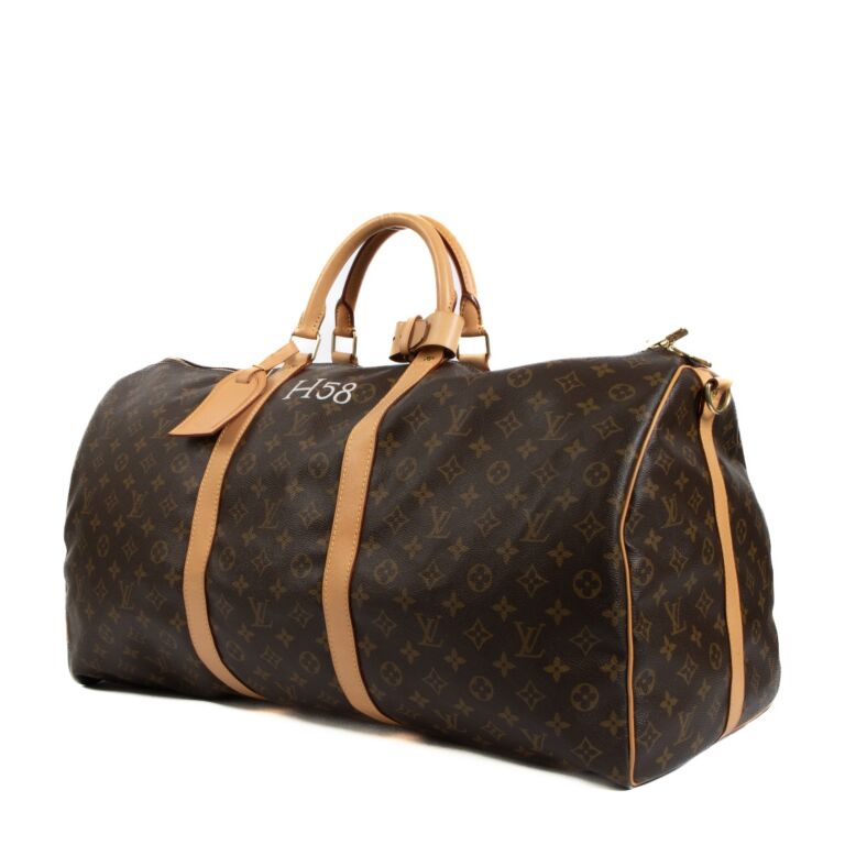 Louis vuitton keepall second hand store