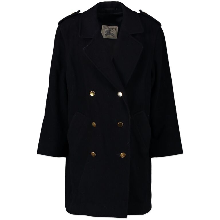 Burberry coat on sale size 38