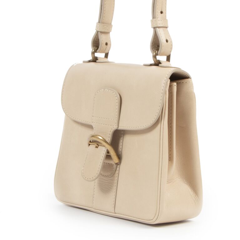 Delvaux Beige So Cool Mini Crossbody Bag ○ Labellov ○ Buy and Sell  Authentic Luxury